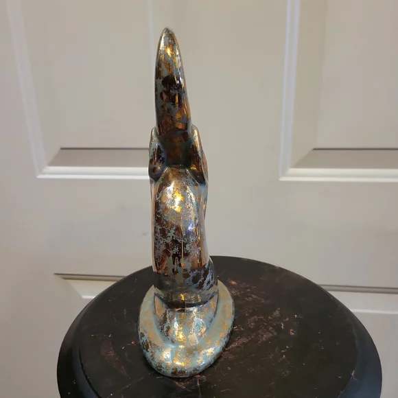 Mid-Century Modern Ceramic Impala/ Deer 11" - Picture 4 of 10